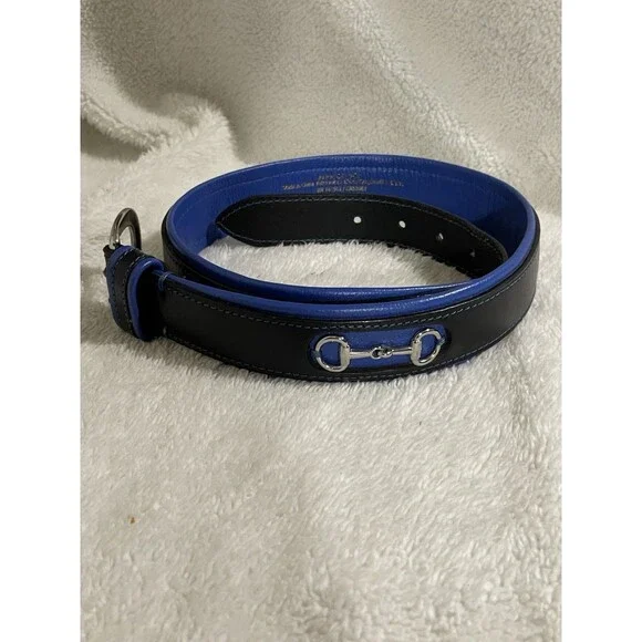 Noble Outfitters size S On The Bit Belt Equestrian leather Unisex 30-34 - Picture 1 of 7